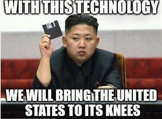 Kim Jong-un meme - With this technology we will bring the United States to its knees