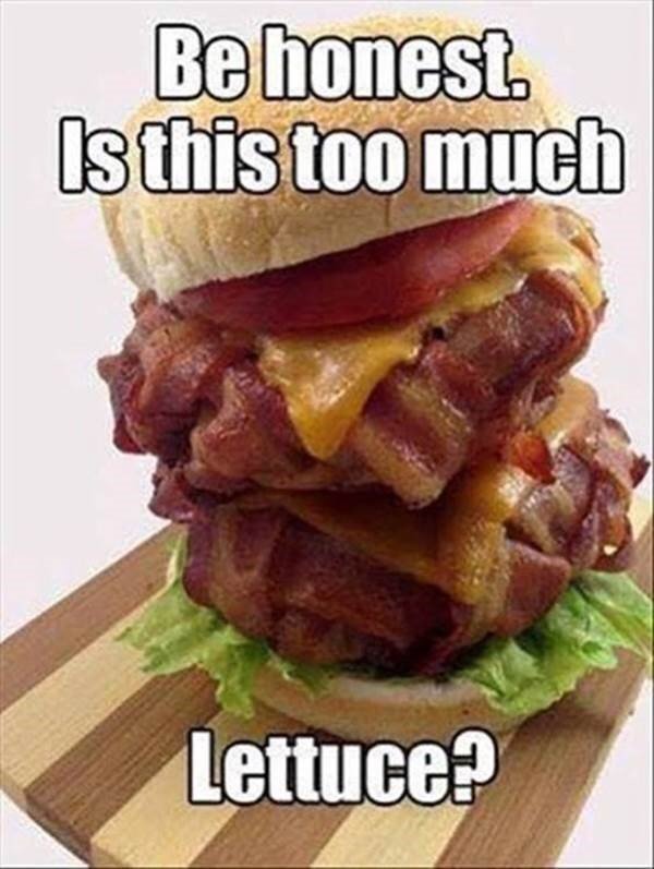 is this too much lettuce 1