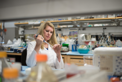 Linda Malkas, Ph.D., professor in City of Hope’s Department of Molecular Diagnostics & Experimental Therapeutics