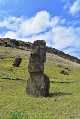Moai at Rano Raraku (Easter Island)