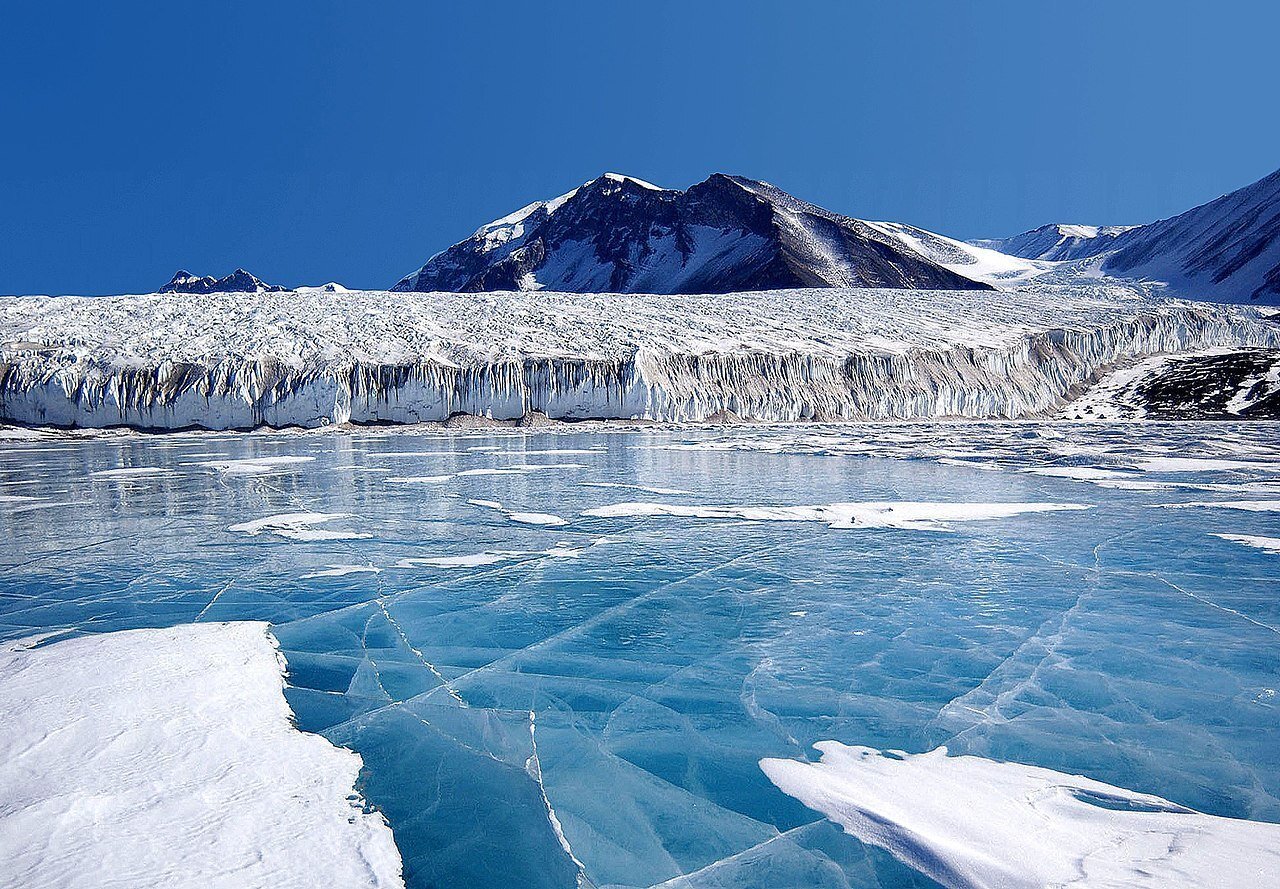 Antarctica blue ice