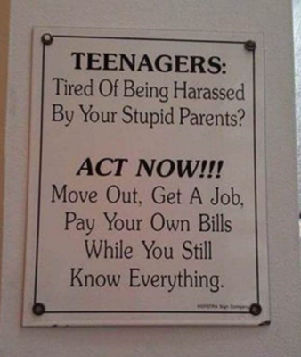 Teenagers - how to get your parents to stop harassing you... 1 image thumb 11 1