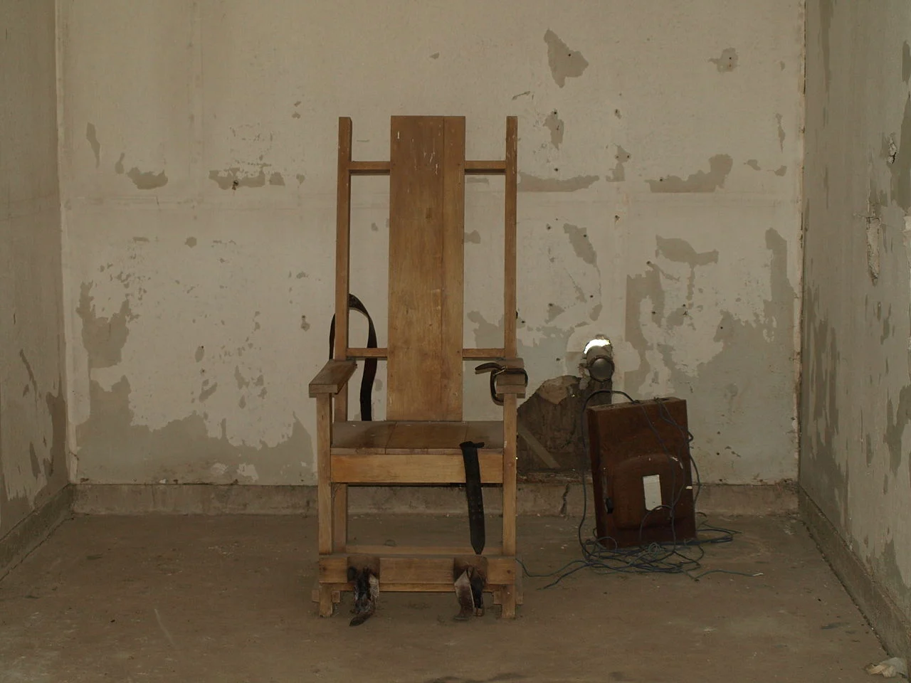 Original Death Chamber at the Red Hat Cell Block, Angola, LA