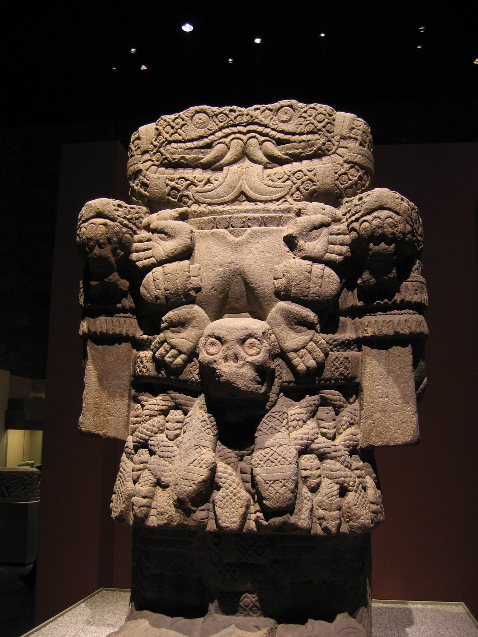 Coatlicue, also known as Teteoinan, The Mother of Gods