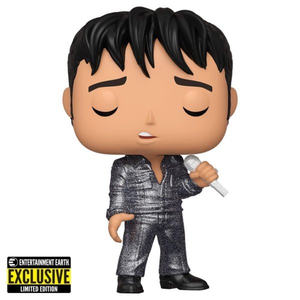 Elvis Presley Funko Pop! Diamond Glitter – '68 Comeback Special – Figura In Vinile Da Collezione - 3