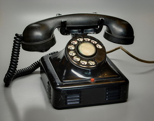 Old telephone