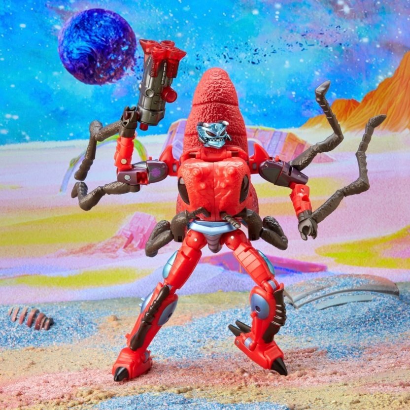Transformers Generations Legacy Voyager Armada Predacon Inferno display blaster