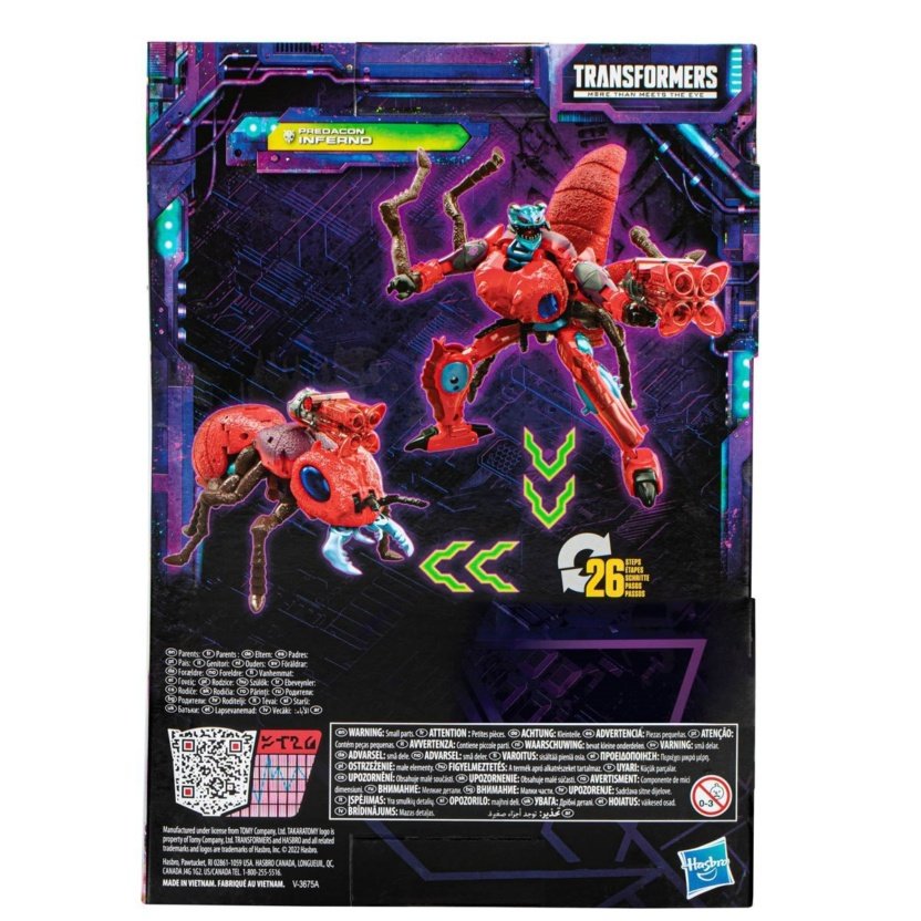 Transformers Generations Legacy Voyager Armada Predacon Inferno in box