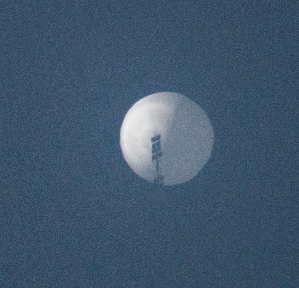 Chinese surveillance balloon over Billings, MT