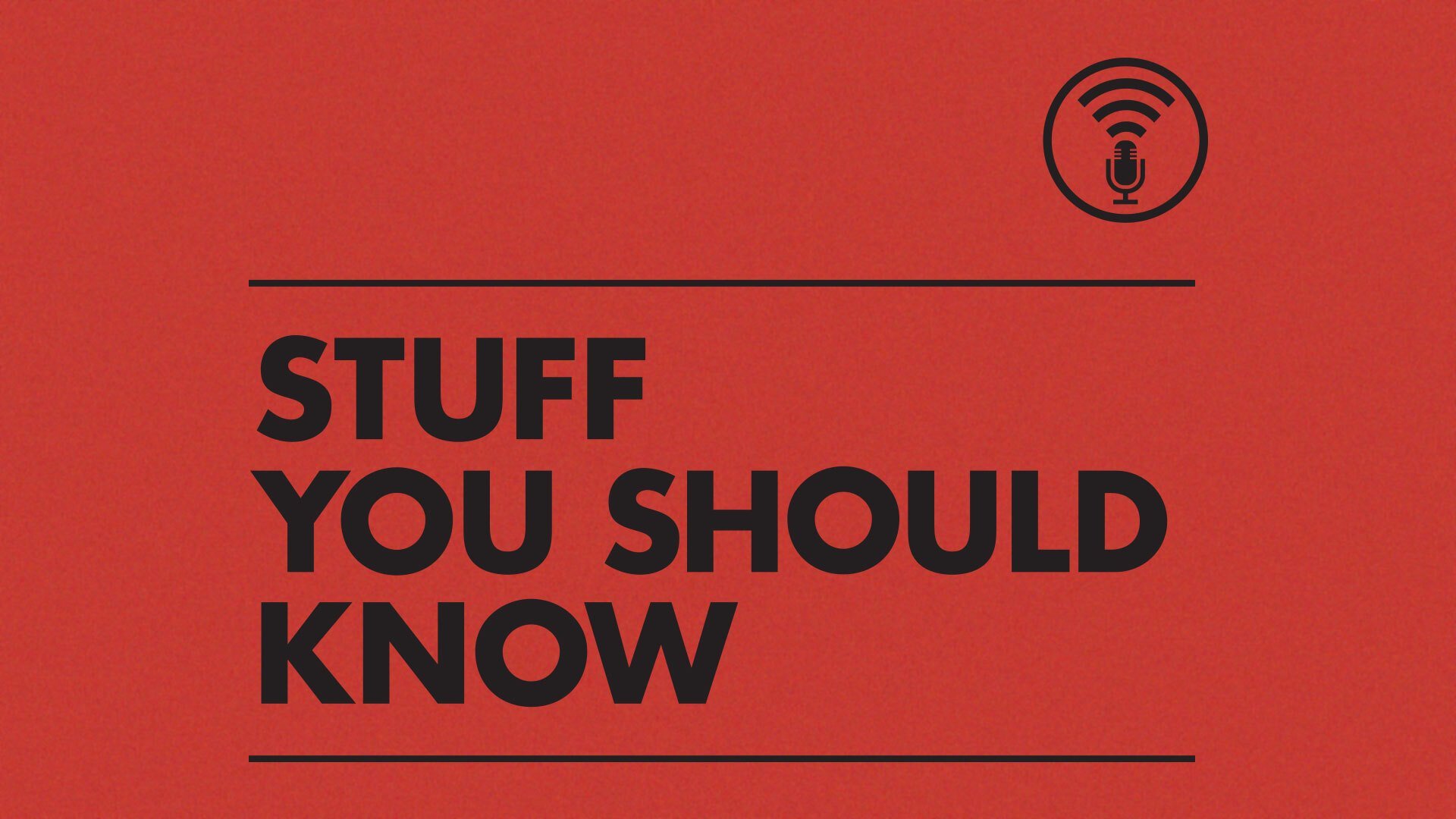 iHeartPodcasts Stuff You Should Know logo