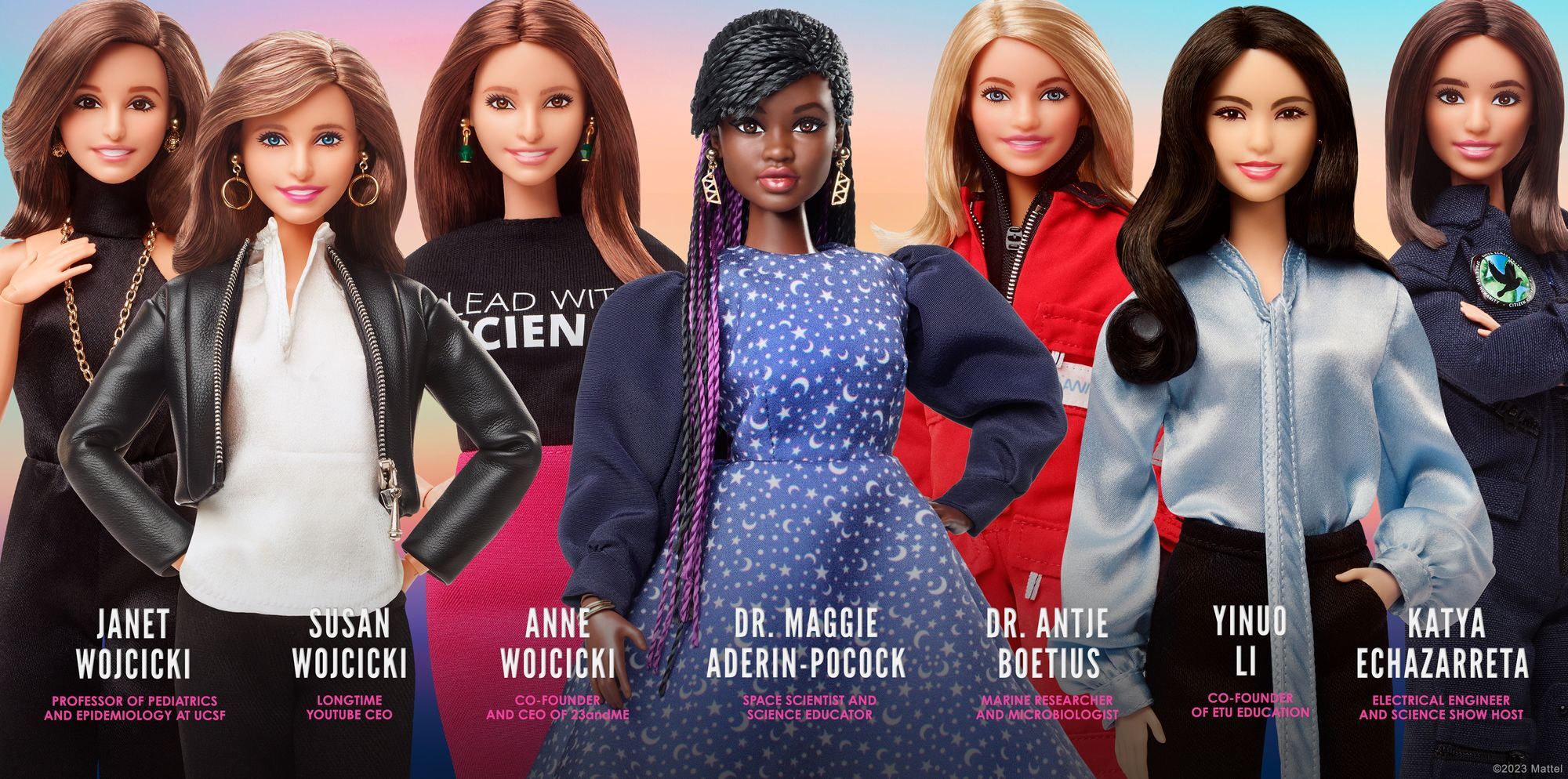 Barbie STEM role model dolls