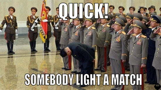 kim jong un match meme