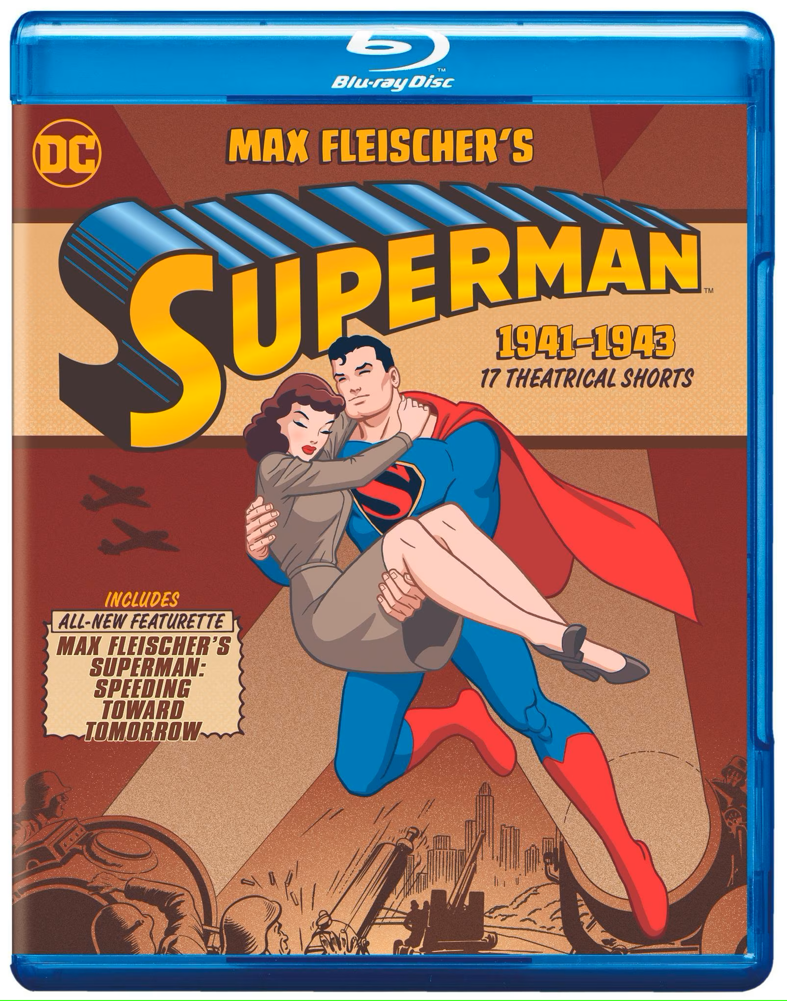 Max fleischer’s remastered superman 1941-1943 animated shorts to be released digitally and on blu-ray. 1 Max Fleischer’s Superman 1941-1943 Blu-ray Disc