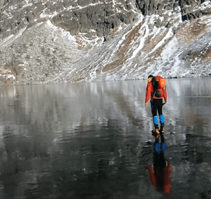 Check out the remarkable photos of hikers walking on crystal-clear lake ice 2 1 image12 300x282 1