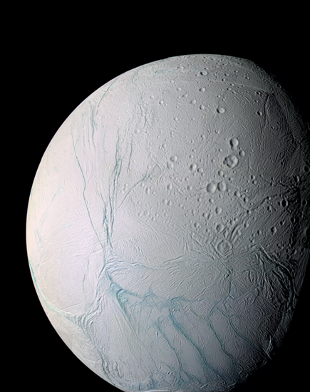 Nasa's cassini spacecraft provides evidence of an ocean of water underneath saturn's moon. 1 1 image thumb38