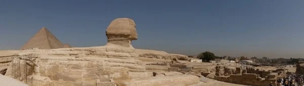 Sphinx and the Great Pyramid of Giza