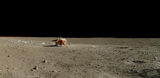 Chang'e 3 on january 13, 2014 Chang'e 3 on January 13, 2014