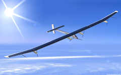 Solar Impulse 2 - solar-powered airplane that hopes to fly around the world