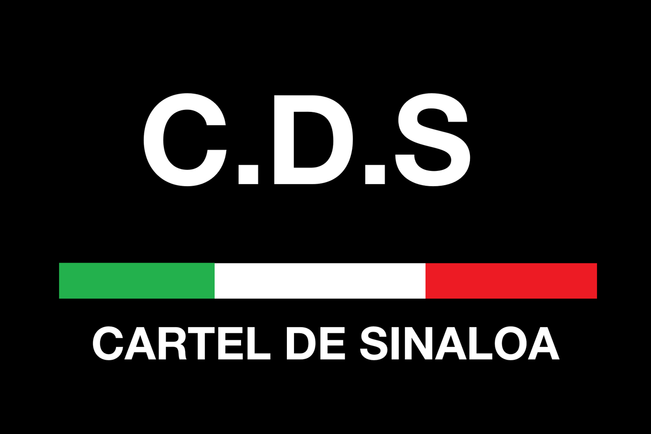 Logo of the Mexican criminal organization Sinaloa Cartel Cartel de Sinaloa