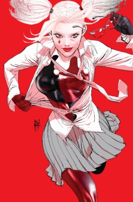 Dc announces new limited series: harley quinn: black + white + redder 2 press 041123 Harley Quinn Black White Seeing Red 1 Open to Order Variant