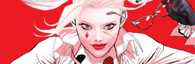 press 041123 Harley Quinn Black White Seeing Red Feat 3x1 1