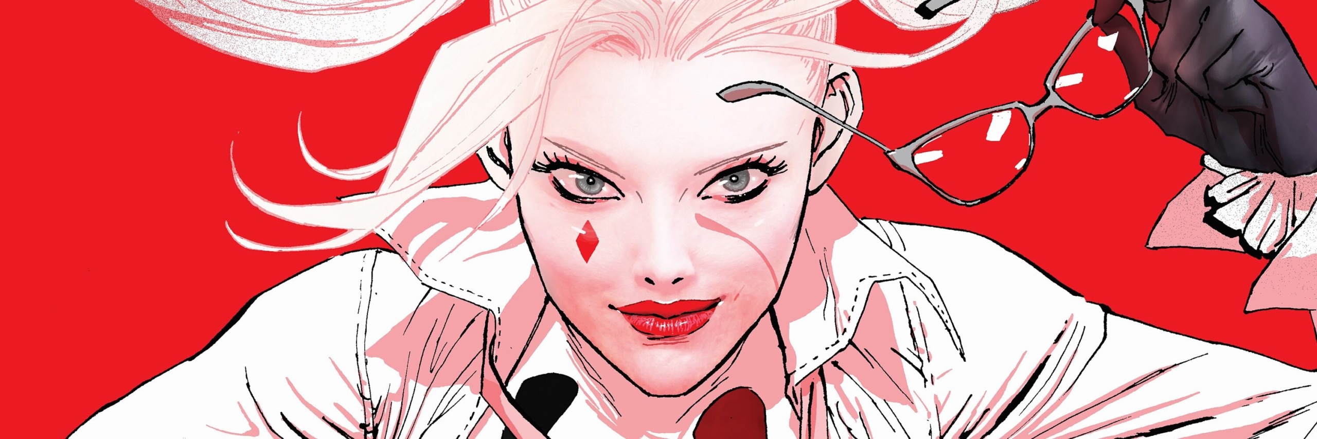 Dc announces new limited series: harley quinn: black + white + redder 1 press 041123 Harley Quinn Black White Seeing Red Feat 3x1 1 scaled