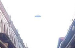 UFO captured in photo shows saucer-shaped object hovering between buildings in Turkey