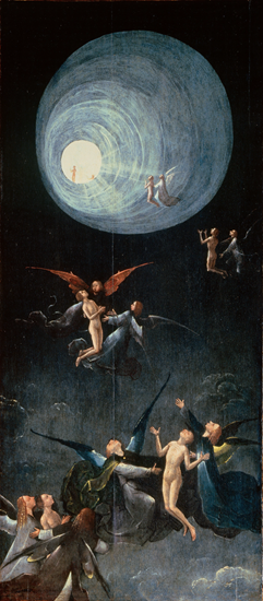 New university research study may supply new evidence of "life after death" in near-death experiences. 1 Ascent of the Blessed by Hieronymus Bosch (circa 1450-1516)