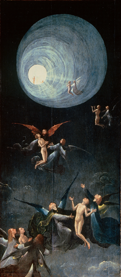 Ascent of the Blessed by Hieronymus Bosch (circa 1450-1516)