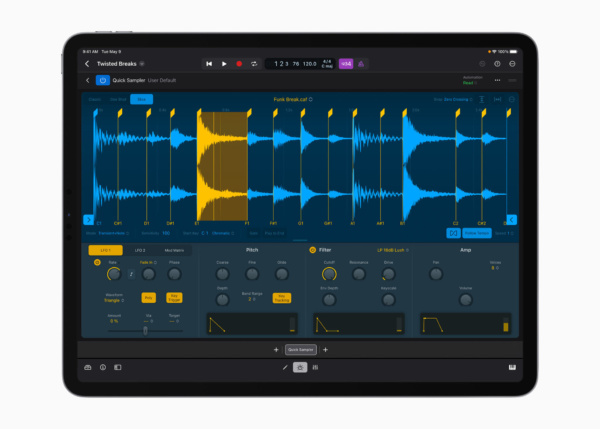 Apple iPad Logic Pro Quick Sampler big.jpg.large 2x