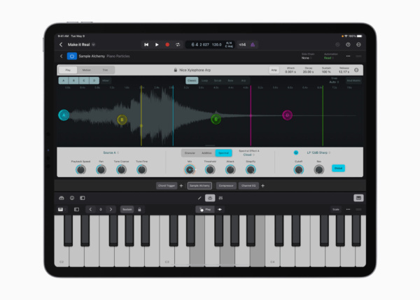 Apple iPad Logic Pro Sample Alchemy big.jpg.large 2x