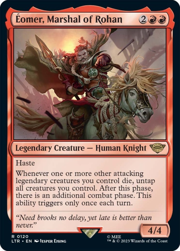 Eomer Marshal of Rohan Main