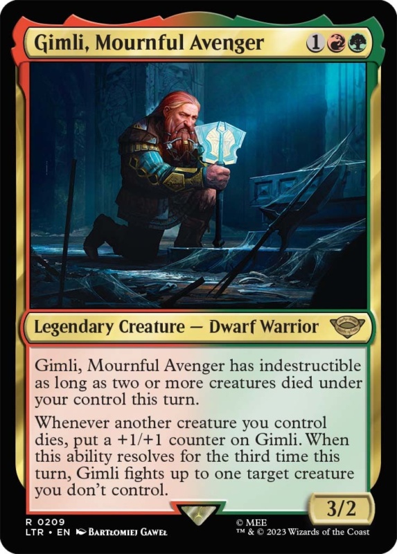 Gimli Mournful Avenger Main