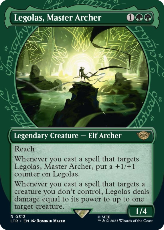 Legolas Master Archer Ring Showcase