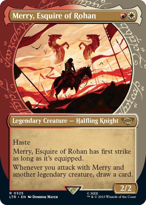 Merry Esquire of Rohan Ring Showcase