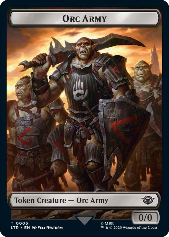Orc Army Token Uruk hai