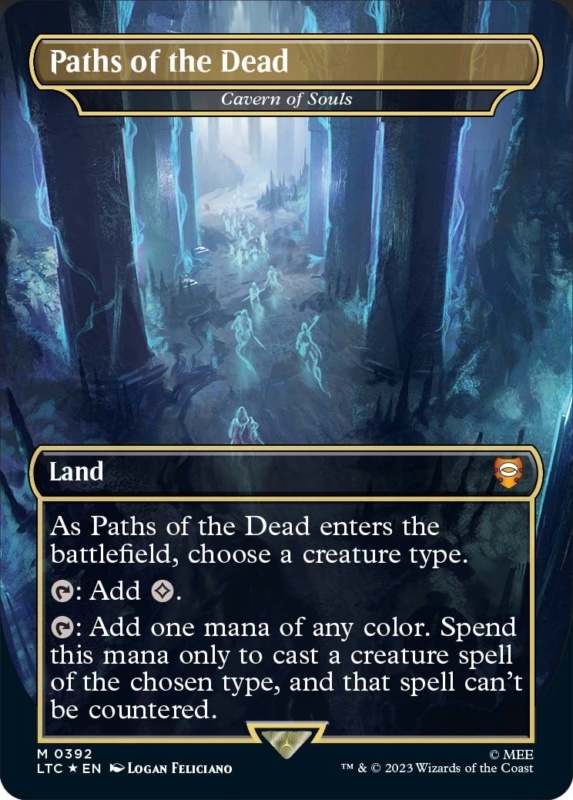 Paths of the Dead Cavern of Souls Commander BoxTopper
