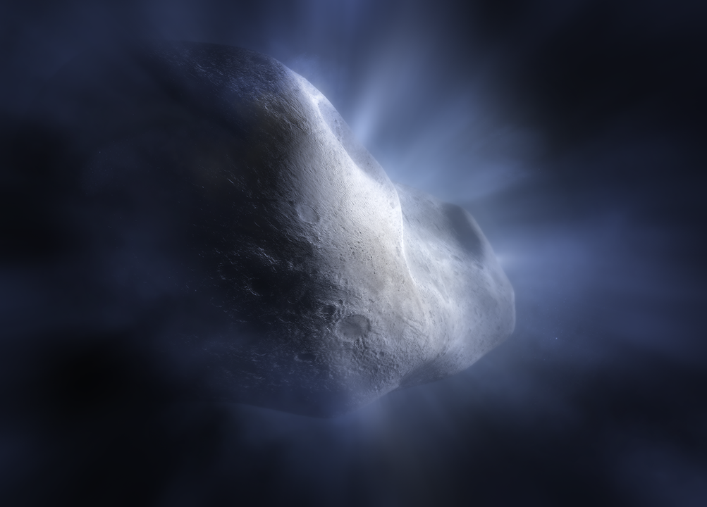 Artist's Concept of Comet 238P/Read