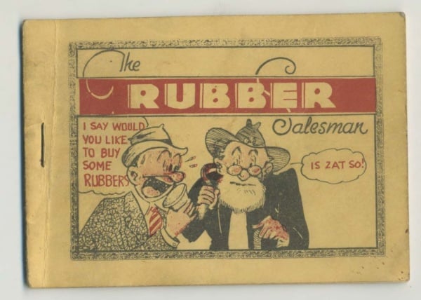 Cover only of a clandestine "Tijuana bible" comic circulated anonymously in the mid-1930s