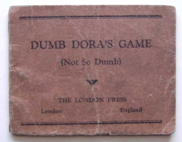 Dumb Dora's Game (Not So Dumb) (Tijuana Bible, 8-Pager)