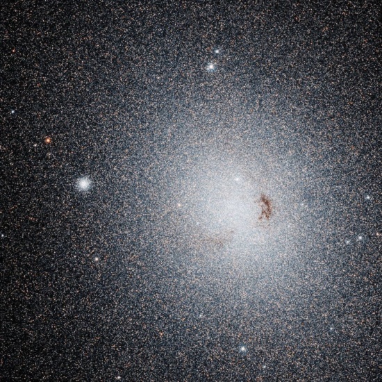dwarf galaxy and satellite of andromeda galaxy caldwell 18 aka ngc 185