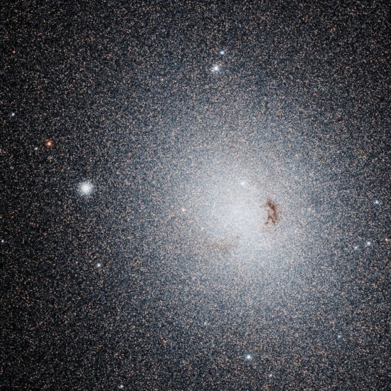 dwarf galaxy and satellite of andromeda galaxy caldwell 18 aka ngc 185