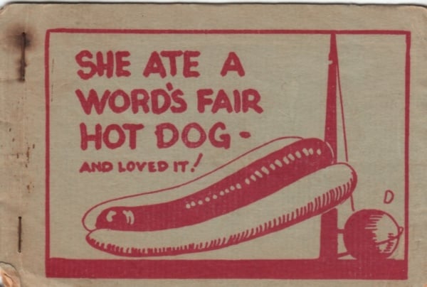 The dirty little history of eight pager comics (plus how tijuana bibles got their name). 51 Eight page comic - She ate a word's fair hot dog