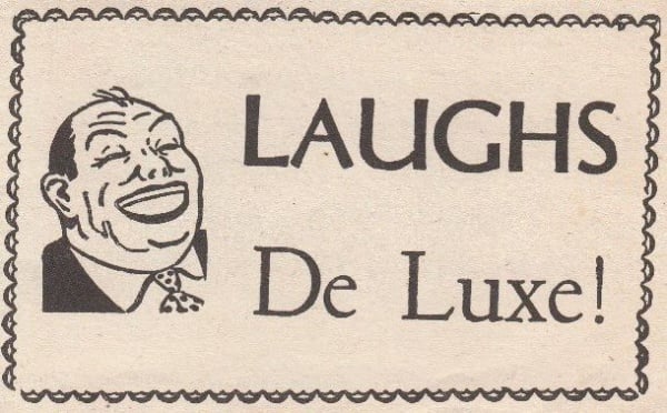 The dirty little history of eight pager comics (plus how tijuana bibles got their name). 56 Eight pager comic - Laughs De Luxe