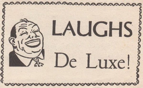 Eight pager comic - Laughs De Luxe