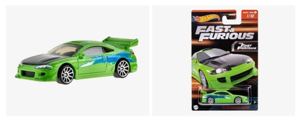 hot wheels f9 1995 mitsubishi eclipse