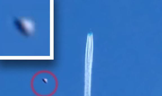 Interesting mufon report (with photos) of dome-shaped ufo flying near jet airplane in el cajon, california 1 image thumb 120