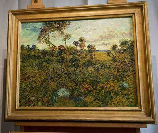 New "lost" van gogh painting found after spending decades inside the attic of norwegian collector's home 1 image thumb1