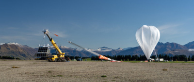 NASA SPB balloon at launch