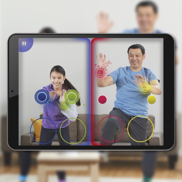 New augmented reality Twister Air Game